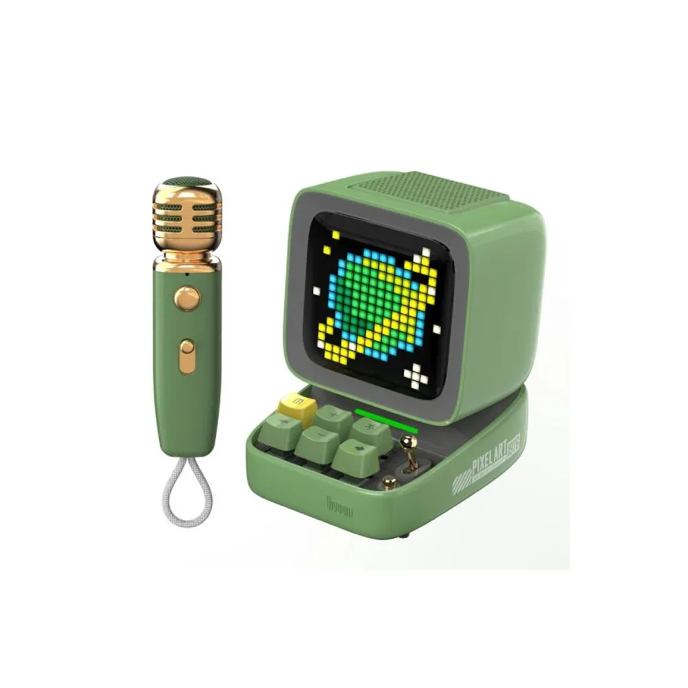 Divoom Bluetooth zvučnik Ditoo-Mic - Zeleni
