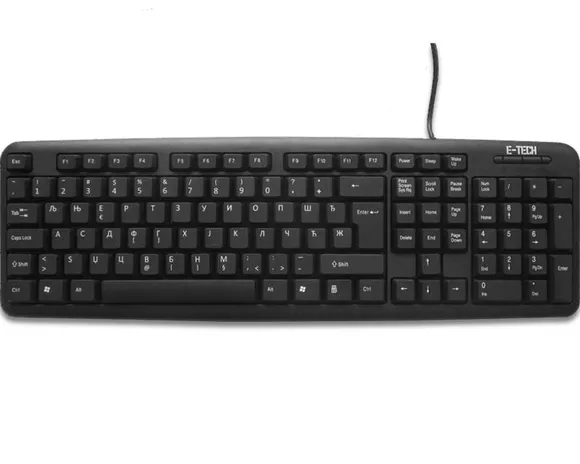 E-TECH Tastatura TAS00581