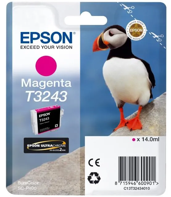 Epson Ketridž T3243 - Magenta