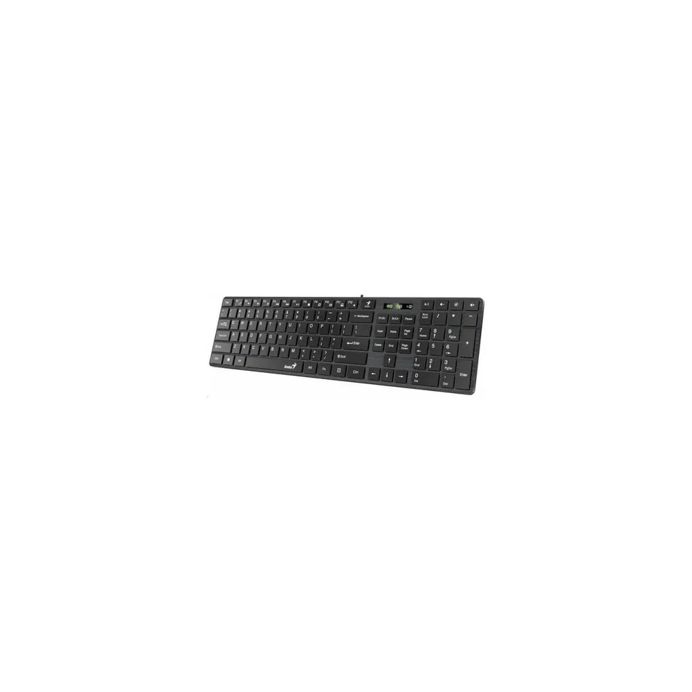 Genius Žična tastatura Slimstar 126-Crna