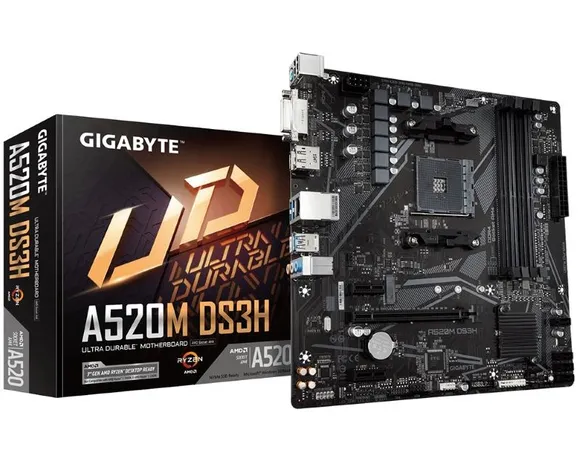 Gigabyte Matična ploča A520M DS3H rev. 1.0