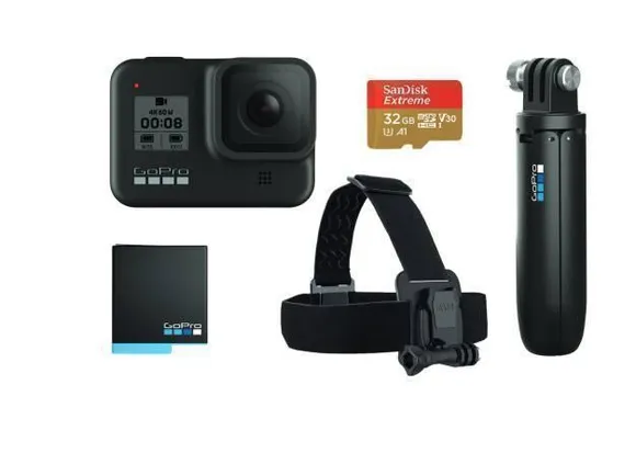 GoPro Hero 8 Bundle - Crni