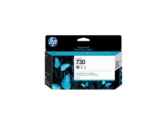 HP Kertridž 730 P2V72A - Sivi