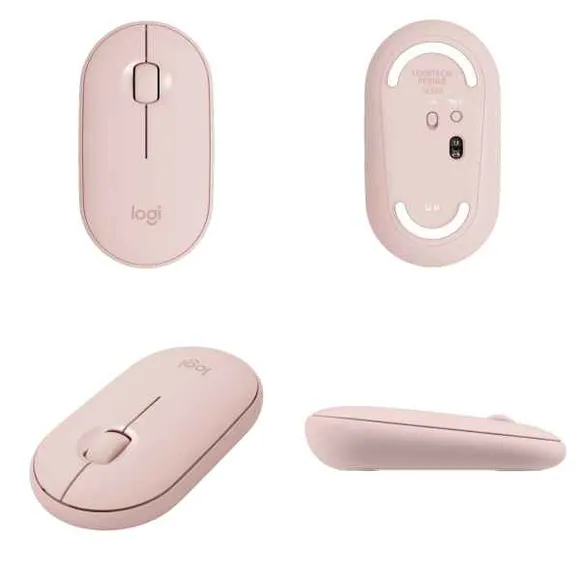Logitec Bežični miš Pebble M350-Roze