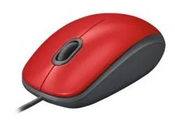 Logitech Miš M110 Silent - Crveni