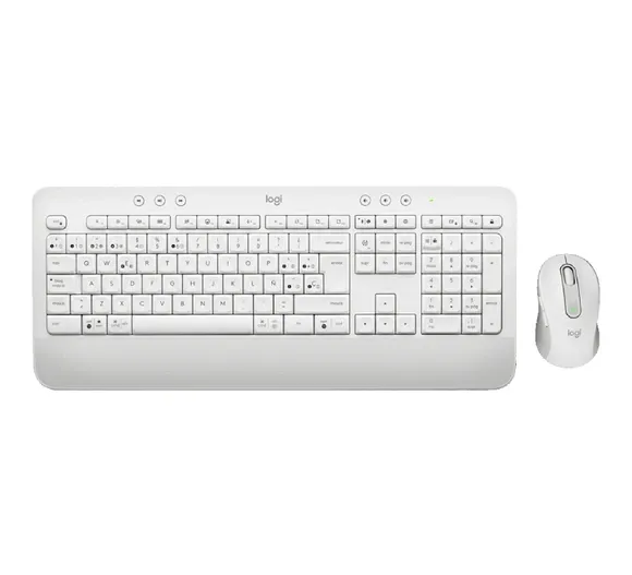 Logitech Set tastatura i miš MK650 - Bela