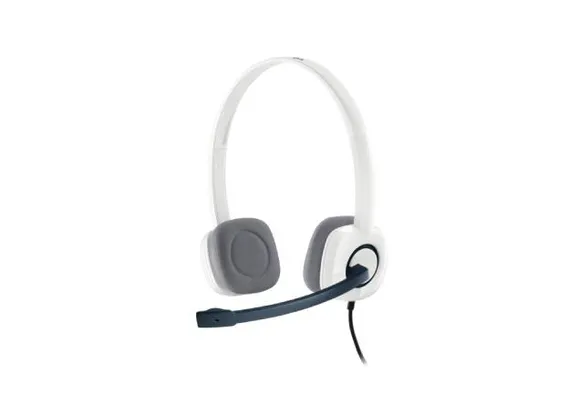 Logitech Slušalice sa mikrofonom H150 - Bele