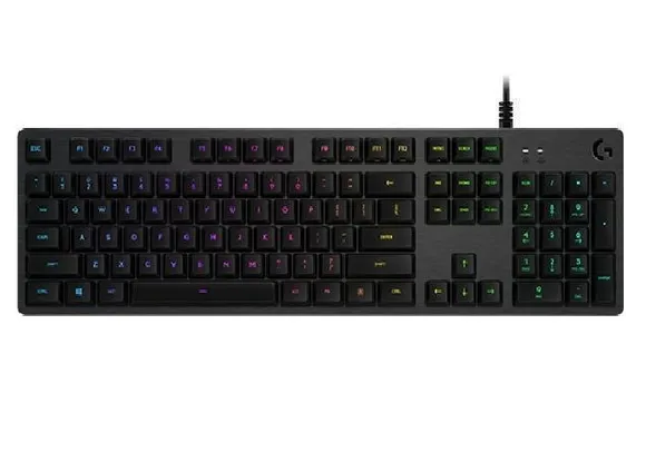 Logitech Tastatura G512 Silver Edition US GX Black