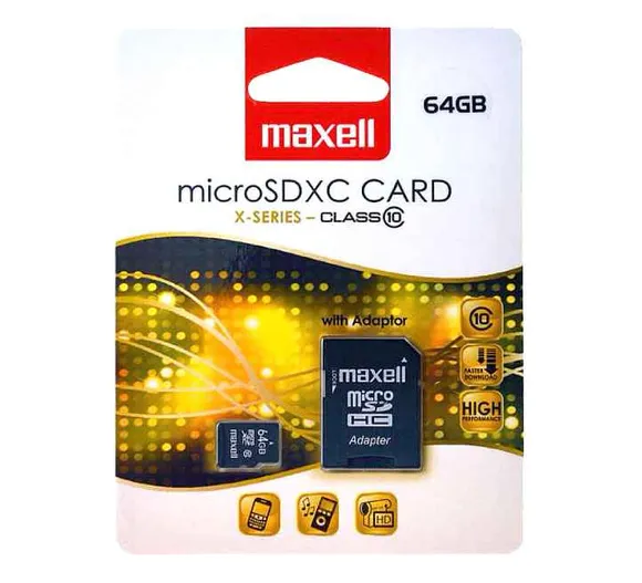 MAXELL Micro SDX SDHC 64GB