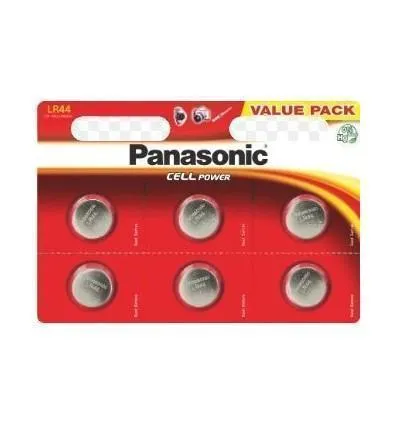 PANASONIC Baterije LR-44 EL/6BP