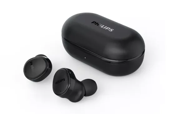 Philips Bežične bubice sa mikrofonom TAT4556BK/00 - Crne
