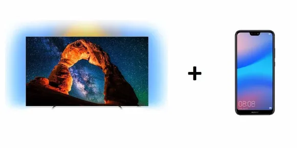 Philips Smart televizor 65OLED803/12 + Huawei P20 Lite