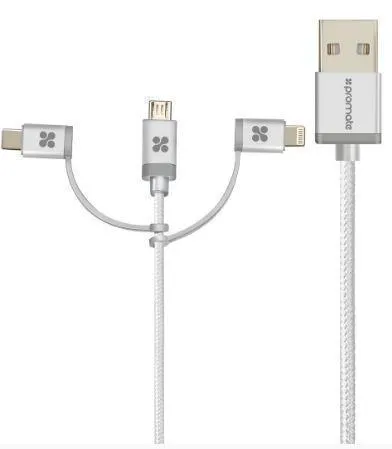 PROMATE Adapter i kabl UNILINK-TRIO.SILVER