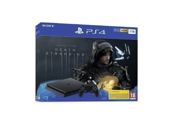 PS4 Sony 1 TB + Death Stranding