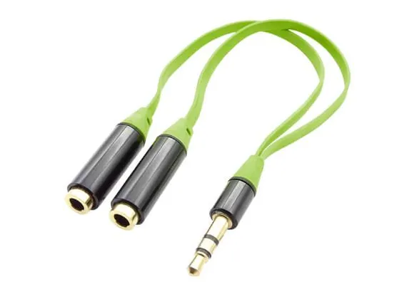 Ready2Music Audio kabl 3,5 mm - Zeleni