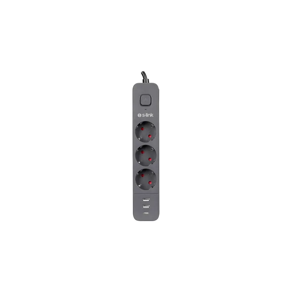 S-link Produžni kabl sa prenaponskom zaštitom 2 x USB T-C SPG03U - 1,5 m
