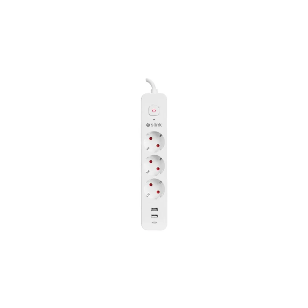 S-link Produžni kabl sa prenaponskom zaštitom 2 x USB T-C SPG03TC - 1,5 m