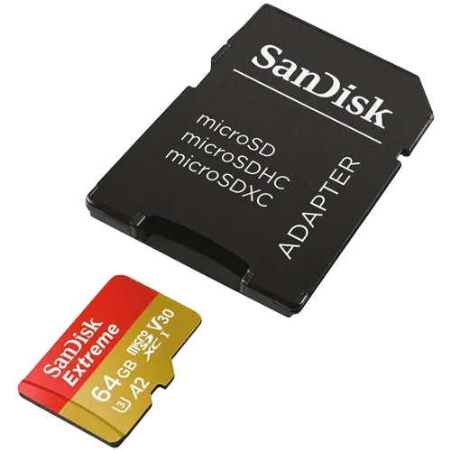 SANDISK Extreme A2 Micro SD - 67665