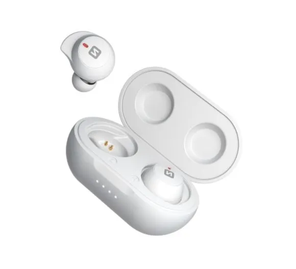 Swissten Bluetooth slušalice STONEBUDS - Bele