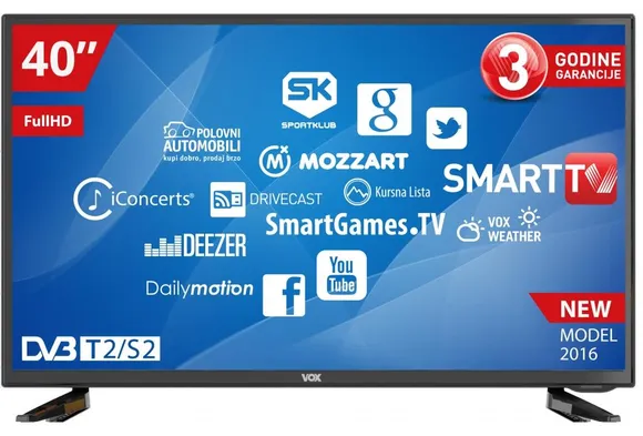 VOX Smart televizor 40YSD550