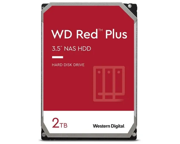 WD HDD disk 2 TB 3,5" SATA III WD20EFZX Red Plus