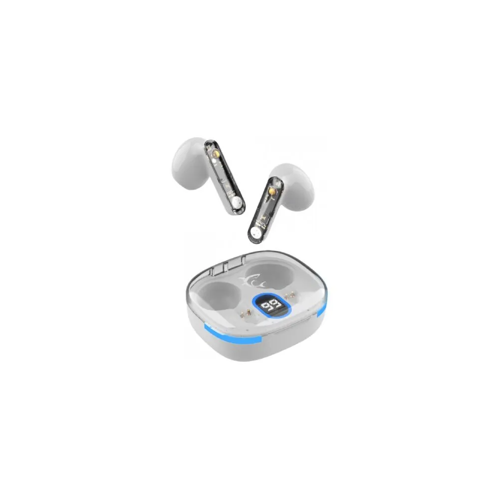 White Shark Bežične bubice TWS37 Hyperbeat - Bele