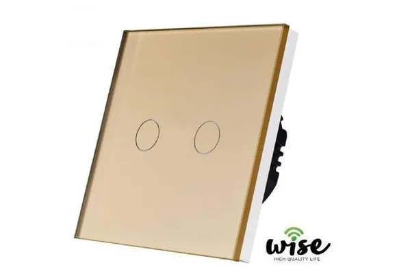 Wise Pametni prekidač 2 tastera W1-201 - Bež