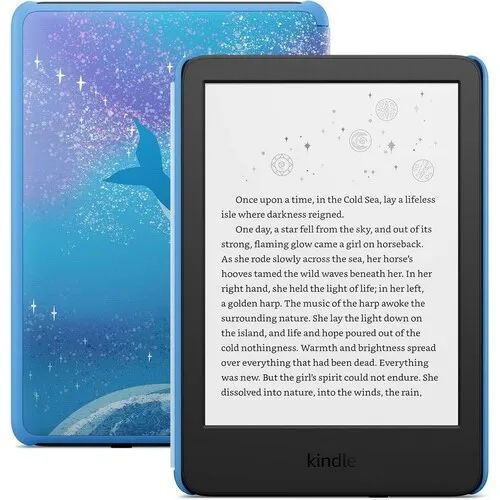 AMAZON Kindle Kids 6" 16GB (2024) Space Whale