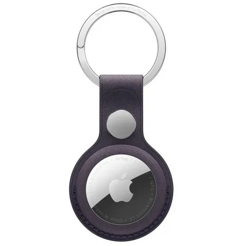 APPLE AirTag FineWoven Key Ring - Midnight Purple mgg04zm / a