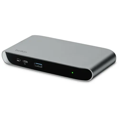 APPLE - Belkin CONNECT 5-in-1 Thunderbolt 4 Hub - Silver - (INC013vfSGY)