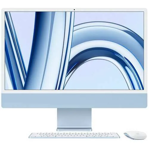 APPLE IMAC 24: BLUE / M3 8C CPU / 10C GPU / 8GB / 256GB-CRO mqrq3cr / a