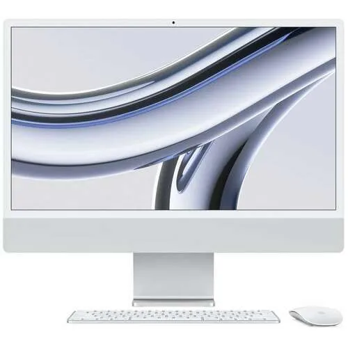 APPLE IMAC 24: SILVER / M3 8C CPU / 10C GPU / 8GB / 256GB-CRO mqrj3cr / a