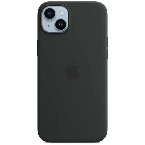 APPLE iPhone 14 Plus Silicone Case with MagSafe - Midnight mpt33zm / a