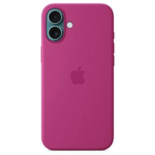 APPLE iPhone 16 Plus Silicone Case with MagSafe Fuchsia myye3zm / a