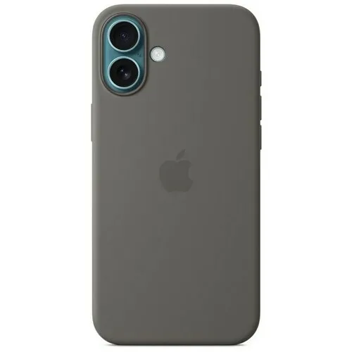 APPLE iPhone 16 Plus Silicone Case with MagSafe Stone Gray myyc3zm / a