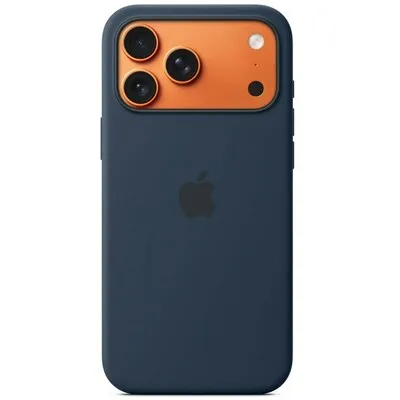 APPLE iPhone 17 Pro Max Silicone Case with MagSafe – Midnight mgfp4zm/a