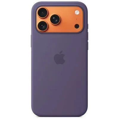 APPLE iPhone 17 Pro Max Silicone Case with MagSafe – Purple Fog mgfn4zm/a