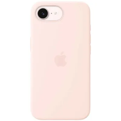 APPLE iPhone 17e Silicone Case with MagSafe - Soft Pink mhwj4zm/a