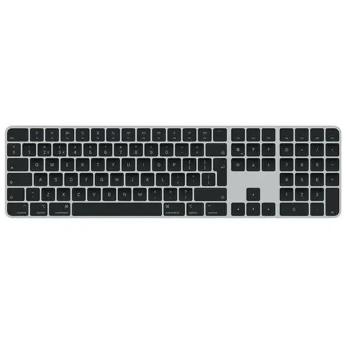 APPLE Magic Keyboard w Touch ID and Numeric Keypad - Black Keys - International English mmmr3z / a