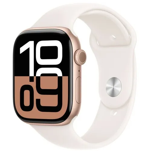 APPLE Watch S10 GPS 42mm Rose Gold Alu Case with Light Blush Sport Band - S / M mwwh3qv / a