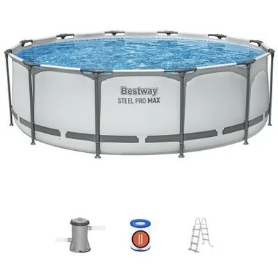 BESTWAY steel pro max bazen 366×100 cm set sa filter pumpom