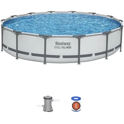 BESTWAY Steel Pro Max bazen 427×84 cm set sa filter pumpom