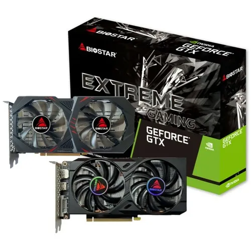 BIOSTAR GTX 1660 TI 6GB DDR6 192bit DVI / HDMI / DP