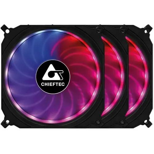 CHIEFTEC Set Ventilatora Tornado RGB CF-3012-RGB 120x120x25mm 3kom