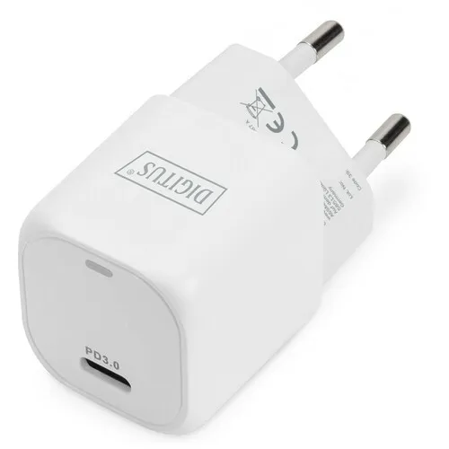 DIGITUS Mini univerzalni zidni punjac 20W beli