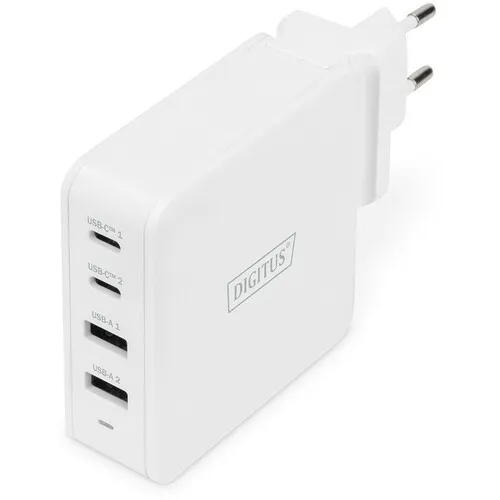 DIGITUS Univerzalni GaN zidni punjac 100W beli