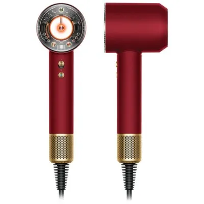 DYSON HD16 Red Velvet/Gold Straight Wavy 493117