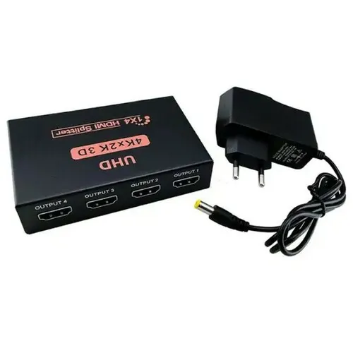 E-GREEN 2.0 HDMI spliter 1x in - 4x out 4K x 2K Activ