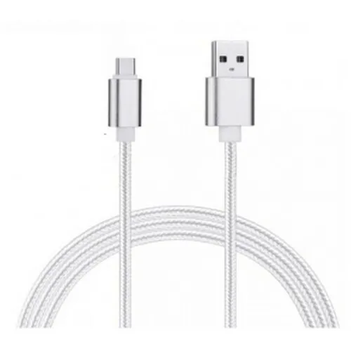 E-GREEN Kabl 2.0 USB A - USB 3.1 tip C M / M  1m, za brzo punjenje 5A, beli