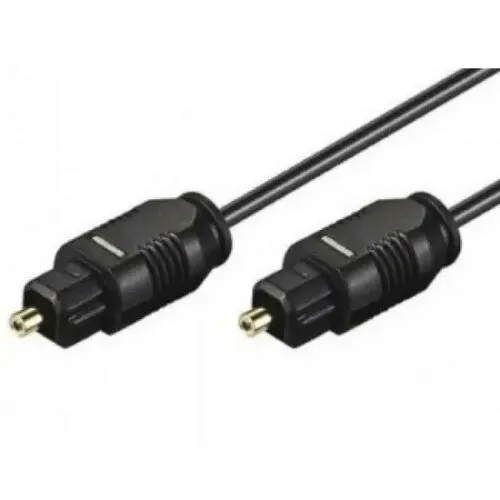 E-GREEN Kabl Opticki Audio 2.2mm sa Toslink konektorima M / M 2m crni